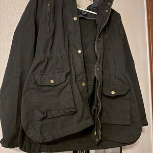 Eden Society Lined & Hooded Utility Jacket